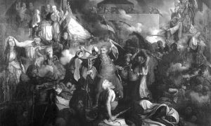 Ослобођење Београда 1806. Слика Катарине Ивановић.