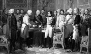 Конгрес у Ерфурту, 27. септембар – 14. октобар 1808. Уље на платну Николаса Госеа