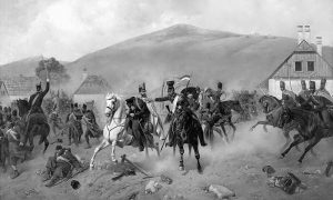 Борбе током мађарске револуције 1848-49. Уље на платну Александра Богдановича Вилевалдеа из 1881.