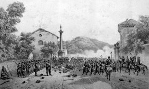 Гарибалди заузима Варесу 1859, током Другог рата за независност