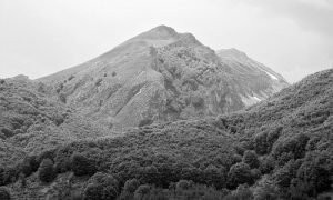 Поглед на Јабланицу из села Горња Белица, Македонија