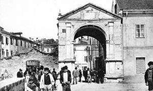 Град Копар, Словенија. Стара разгледница.