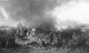 Битка код Хотина, 2. септембар – 9. октобар 1621. Уље на платну Јозефа Брандта из 1867.