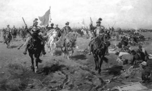 Победа Пољске у Пољско-Турском рату (1672-76). Уље на платну Јозефа Брандта из 1905.