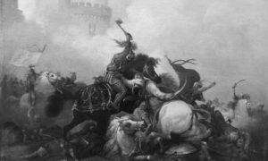 Крсташки ратови, уље на платну из 1720, Јан Ван Хучтенберг (1647-1733)