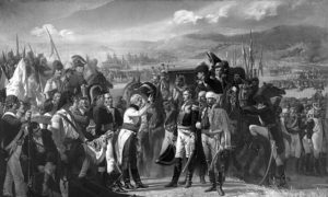 Битка код Баилена, 16. – 19. јул 1808.год, први већи пораз француске армије. Уље на платну Хосе Касадо дел Алисала.