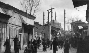Улица у Једрену, са погледом на Селимову џамију
