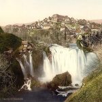 Водопад у Јајцу, између 1890. и 1900. (фото Library of Congress)