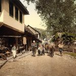 Муслимани на улици у Сарајеву, , између 1890. и 1900. (фото Library of Congress)