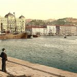 Ријечка лука, између 1890. и 1900. (фото Library of Congress)