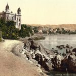Променада у Опатији, између 1890. и 1900. (фото Library of Congress)