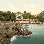 Купалиште на мору у Опатији, између 1890. и 1900. (фото Library of Congress)