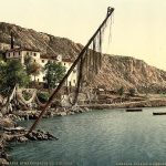 Рибарско насеље Волоско крај Опатије, између 1890. и 1900. (фото Library of Congress)