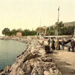 Мол у Ријеци, између 1890. и 1900. (фото Library of Congress)