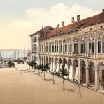 Хотел у Сплиту, између 1890. и 1900. (фото Library of Congress)