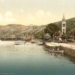 Обала Гружа, Дубровник, између 1890. и 1900. (фото Library of Congress)