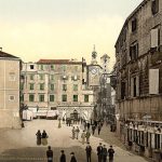 Господски трг, Шибеник, између 1890. и 1900. (фото Library of Congress)