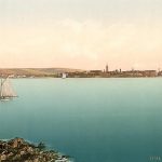 Поглед са мора на Задар, између 1890. и 1900. (фото Library of Congress)
