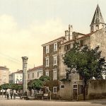 Трг Колона, задар, између 1890. и 1900. (фото Library of Congress)