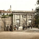 Копнена врата, Задар, између 1890. и 1900. (фото Library of Congress)