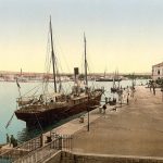 Пристаниште у Задру, између 1890. и 1900. (фото Library of Congress)