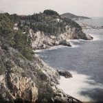 Поглед на Јадранско море са обода Дубровника, 23. октобар 1912. (фото www.albert-kahn.hauts-de-seine.fr)