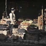Трговац воћем и поврћем, Сарајево, 15. октобар 1912. (фото www.albert-kahn.hauts-de-seine.fr)