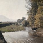 Река на уласку у сарајевско поље, околина Сарајева, 16. октобар 1912. (фото www.albert-kahn.hauts-de-seine.fr)