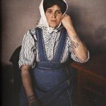 Католкиња са тетовираним рукама, Сарајево, 16. октобар 1912. (фото www.albert-kahn.hauts-de-seine.fr)