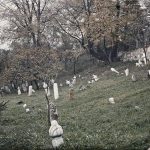 Старо муслиманско гробље, Сарајево, 18. октобар 1912. (фото www.albert-kahn.hauts-de-seine.fr)