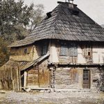 Стара кућа у истом селу, Језеро, 13. октобар 1912. (фото www.albert-kahn.hauts-de-seine.fr)