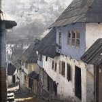 Улица, Јајце, 14. октобар 1912. (фото www.albert-kahn.hauts-de-seine.fr)