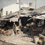 На пијаци, Сарајево, 15. октобар 1912. (фото www.albert-kahn.hauts-de-seine.fr)