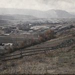 Аустроугарска у Сарајеву, бараке и железничка станица, 25. октобар 1912. (фото www.albert-kahn.hauts-de-seine.fr)