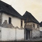 Три куће показују све детаље изградње, Вишеград, 25. октобар 1912. (фото www.albert-kahn.hauts-de-seine.fr)