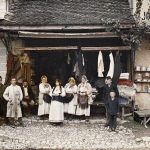 Група Српкиња, Бањалука, 13. октобар 1912. (фото www.albert-kahn.hauts-de-seine.fr)