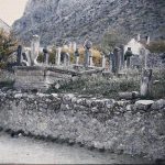 Старо муслиманско гробље, Сарајево, 18. октобар 1912. (фото www.albert-kahn.hauts-de-seine.fr)