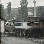 Бистрица и Синан пашина џамија, Призрен, 7. мај 1913. (фото www.albert-kahn.hauts-de-seine.fr)