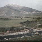 Планина Пелистер и село Магарево, Битољ, мај 1913. (фото www.albert-kahn.hauts-de-seine.fr)