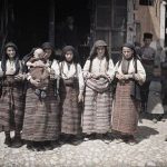 Сељаци из околине Охрида, Охрид, мај 1913. (фото www.albert-kahn.hauts-de-seine.fr)