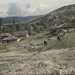 Заселак између Опенице и Охрида, мај 1913. (фото www.albert-kahn.hauts-de-seine.fr)