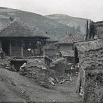 Црква са новим звоником, Ресен, мај 1913. (фото www.albert-kahn.hauts-de-seine.fr)