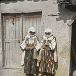 Жене из области Скопске Црне Горе, Скопље, мај 1913. (фото www.albert-kahn.hauts-de-seine.fr)