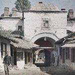 Капија, Скопље, мај 1913. (фото www.albert-kahn.hauts-de-seine.fr)