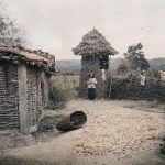 Објекти за сушење кукуруза и пасуља на на пољопривредном добру Есад паше, Ретх, 17. октобар 1913. (фото www.albert-kahn.hauts-de-seine.fr)