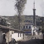 Џамија поред пијаце, Скадар, 21. октобар 1913. (фото www.albert-kahn.hauts-de-seine.fr)