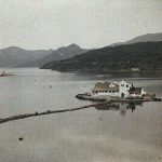 Полуострво Канони и два острвцета, Крф, 3. октобар 1913. (фото www.albert-kahn.hauts-de-seine.fr)