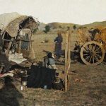 Камп за избеглице из Струмице, Солун, 2. септембар 1913. (фото www.albert-kahn.hauts-de-seine.fr)
