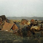 Камп за избеглице из Струмице, Солун, 2. септембар 1913. (фото www.albert-kahn.hauts-de-seine.fr)