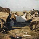 Камп за избеглице из Струмице, Солун, 2. септембар 1913. (фото www.albert-kahn.hauts-de-seine.fr)